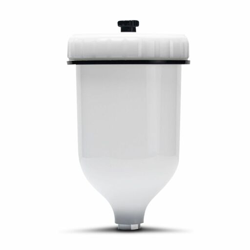 Workquip 02600 600ml X1 Gravity Feed Plastic Pot