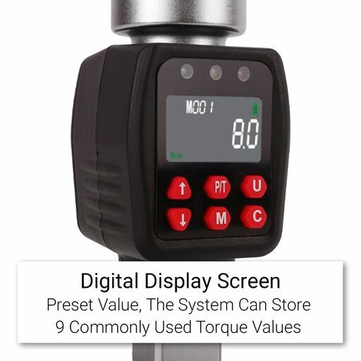 Daytona D34DTWA 3/4" Drive 50-1000Nm Digital Torque Wrench Adaptor – image 6