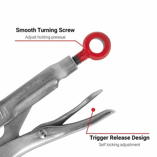 Daytona D7CJLP 175mm (7") Curved Jaw Locking Plier – image 6