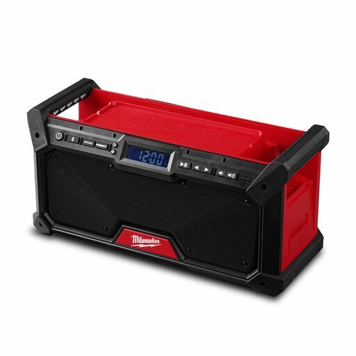 Milwaukee M18JSRDAB20 18V Li-ion Cordless Bluetooth DAB+ Jobsite Radio - Skin Only