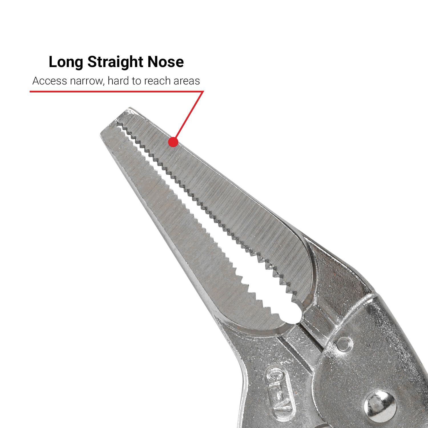 Daytona D95LNLP 240mm (9-1/2") Long Nose Locking Plier – image 3