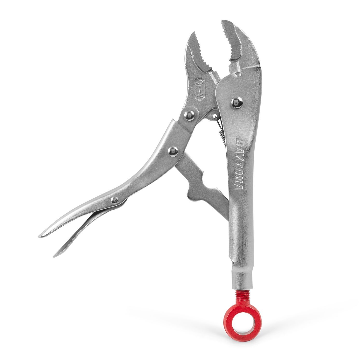 Daytona D2LNCJLP 2pce 165mm (6.5") Long Nose & 254mm (10") Curved Jaw Locking Pliers Set – image 4