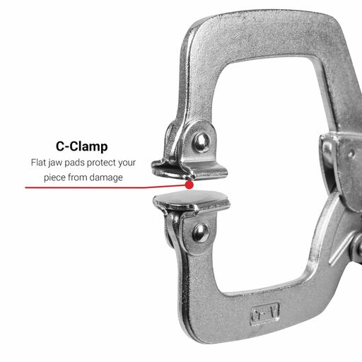 Daytona D11CCLP 280mm (11") C-Clamp Locking Plier – image 4