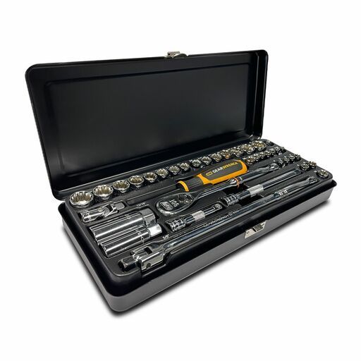 GEARWRENCH 87022 38pce 1/4" & 3/8" Drive 6 and 12 Point Metric & SAE Socket Set