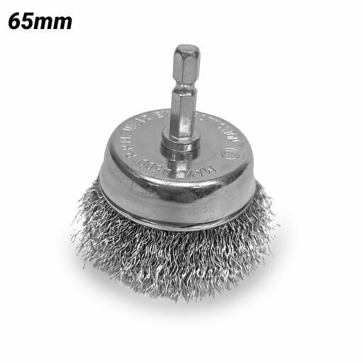 Xtorque XSB65 65mm Steel Crimp Wire Cup Brush