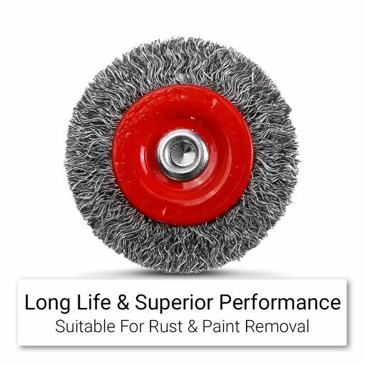Xtorque XSB50H 50mm Steel Wire High Speed Wheel Brush – image 5