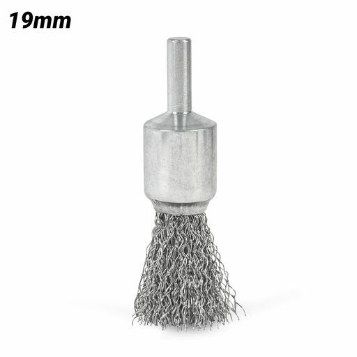 Xtorque XSB19H 19mm Steel Wire High Speed Crimp End Brush