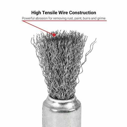 Xtorque XSB19H 19mm Steel Wire High Speed Crimp End Brush – image 4