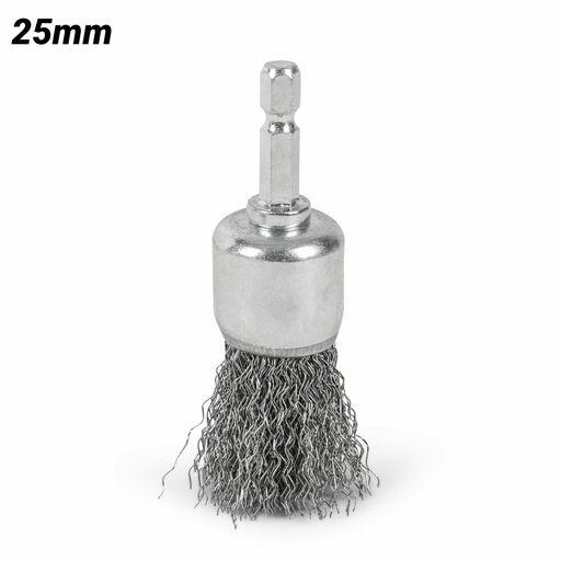 Xtorque XSEB25S 25mm Steel Wire End Brush