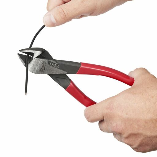 Milwaukee MT508 203mm (8") Dipped Grip Diagonal Pliers - MADE IN USA – image 6