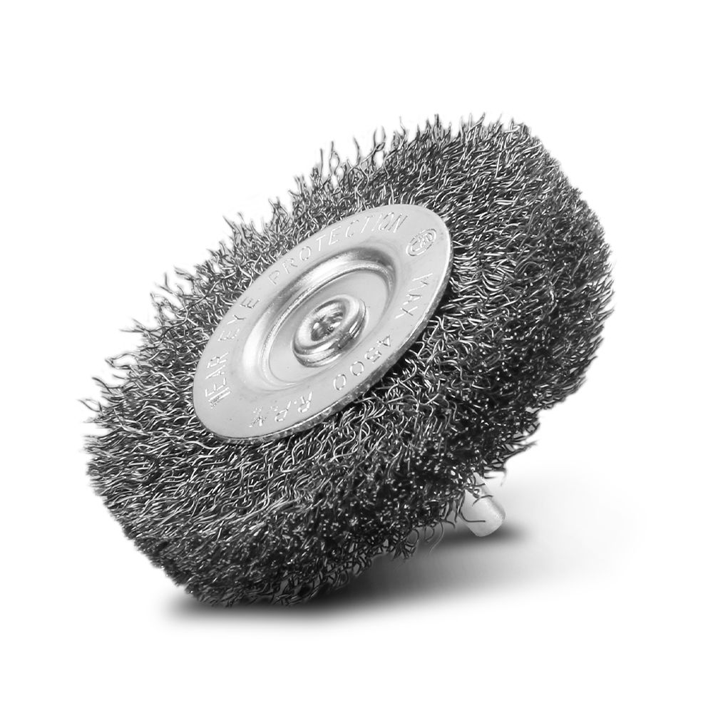 Xtorque XSB70W6 70mm Crimped Steel Wire Wheel Brush – image 1