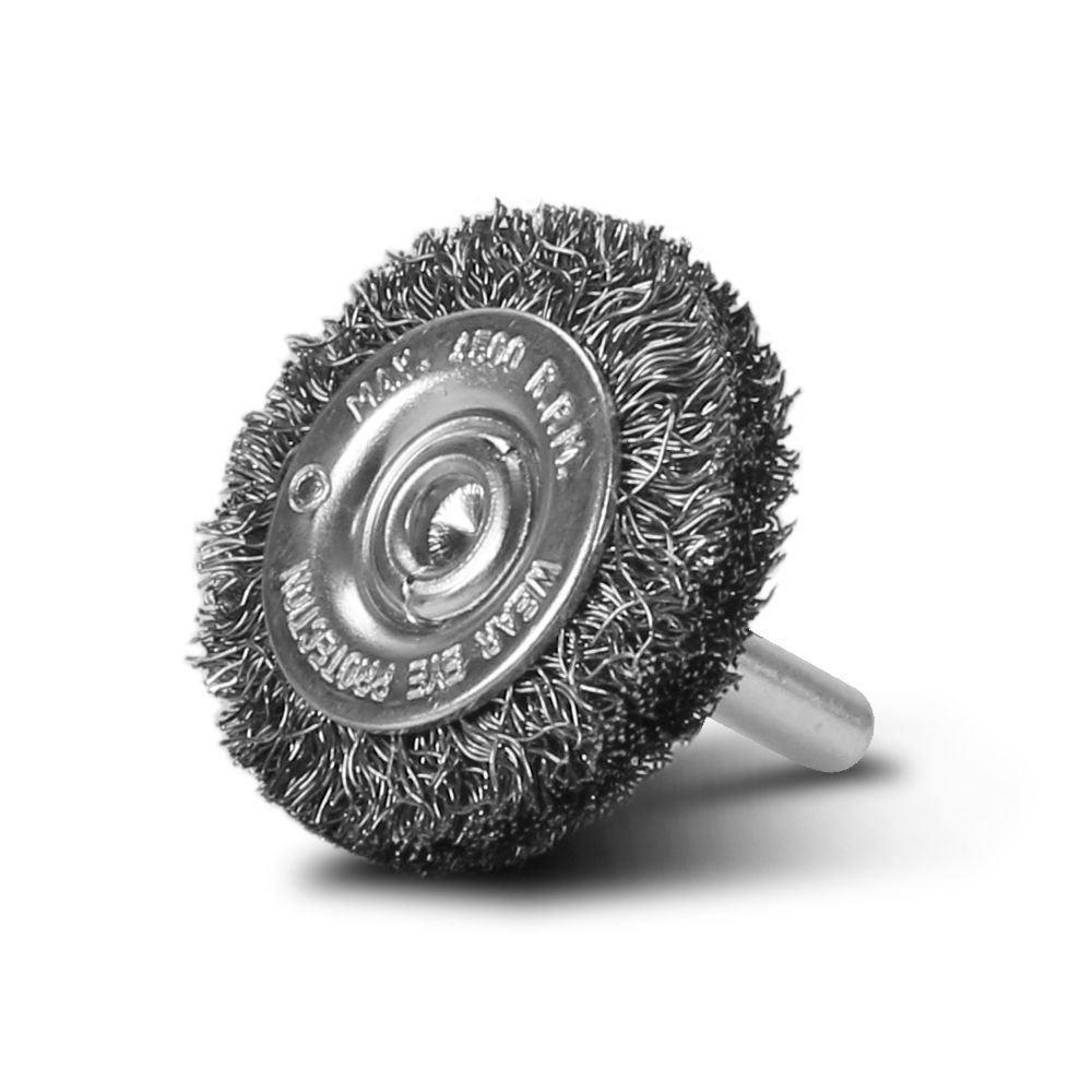 Xtorque XSB30W6 30mm Crimped Steel Wire Wheel Brush – image 1