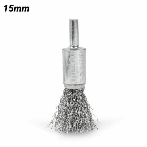 Xtorque XSB15P6 15mm Crimped Steel Wire Pencil Brush