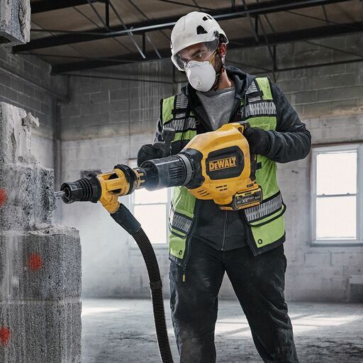 DeWalt DCH911NK-XJ 54V FlexVolt XR Li-ion Cordless Brushless SDS-Max Demolition Hammer - Skin Only – image 6