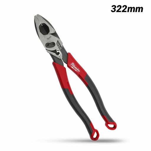 Milwaukee MT550C 228mm (9") Linemans Plier with Crimper - MADE IN USA – image 2