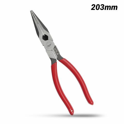 Milwaukee MT505 203mm (8") Long Nose Pliers - MADE IN USA – image 2