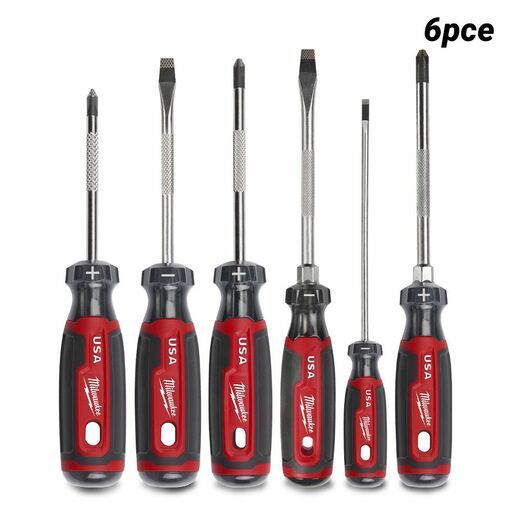 Milwaukee MT200-6 6pce Cushion Grip Screwdriver Kit – image 4