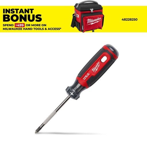 Milwaukee MT201 76mm Phillips #1 Cushion Grip Screwdriver