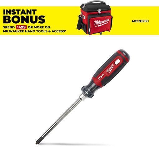 Milwaukee MT203 152mm Phillips #3 Cushion Grip Screwdriver