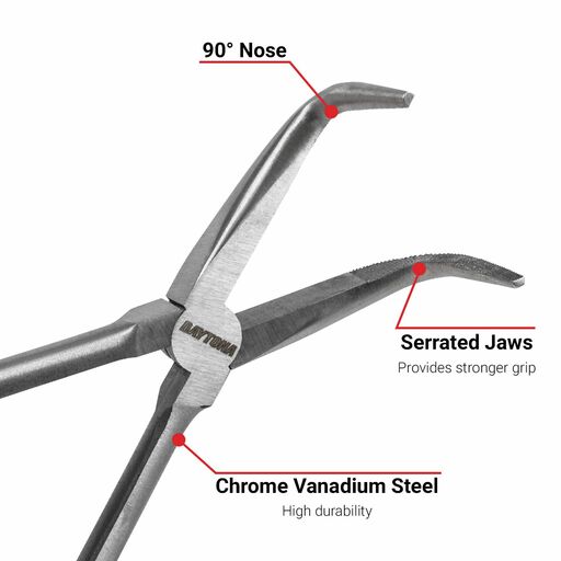 Daytona D164NP 4pce 405mm (16") Extra Long Reach Nose Plier Set – image 11