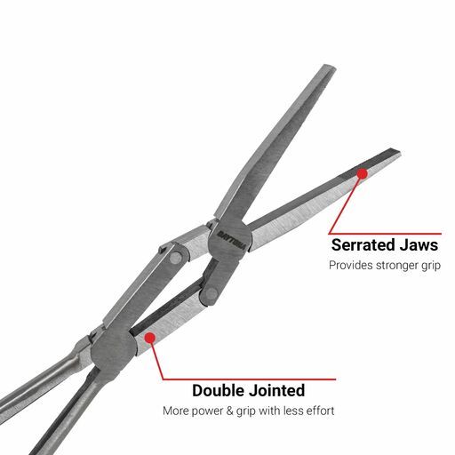 Daytona D335DJP 335mm Double Joint Extra Long Reach Plier – image 4