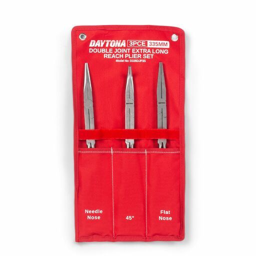 Daytona D335DJP3S 3pce 335mm Double Joint Extra Long Reach Plier Set – image 10