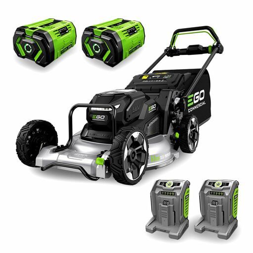 EGO LMX5307SP-2 Power+ 56V 12.0Ah ARC-Lithium 530mm Commercial Aluminium Deck Cordless Brushless Lawn Mower Combo Kit – image 2