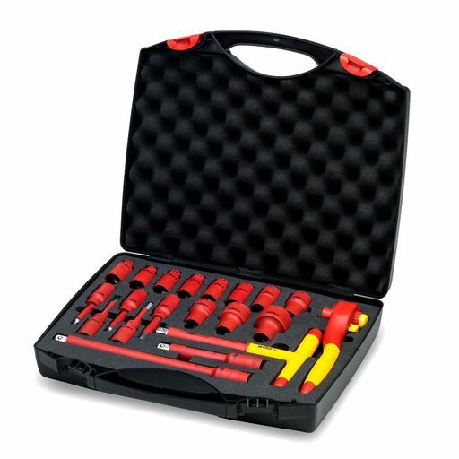 Wiha 43024 21pce 1/2" Drive Insulated Ratchet Wrench Set