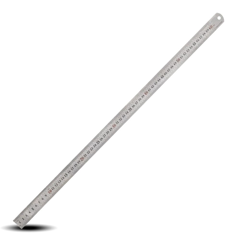Toledo 60024 600mm (24") Stainless Steel Double Sided Metric & Imperial Rule – image 2