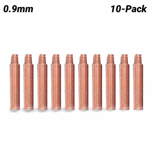 Cigweld TWT14H09 10-Pack 0.9mm 1/4" UNF x L:38mm 14 Series Heavy Duty Contact Tip – image 2