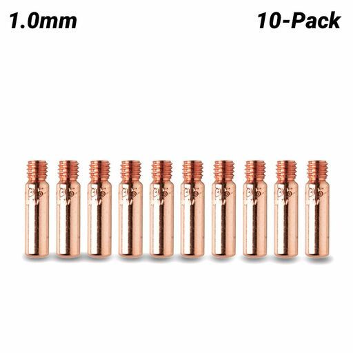 Cigweld TWT1110 10-Pack 1.0mm x M6 x L:25mm 11 Series Contact Tip – image 2