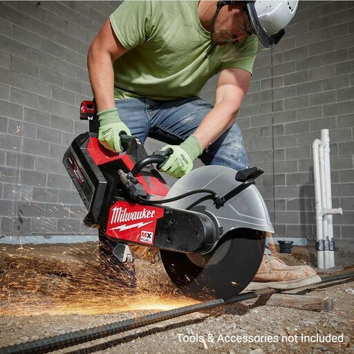 Milwaukee MXFCOS350G2-0 MX FUEL Li-ion 355mm (14") ONE KEY Cut-Off Concrete Saw - Skin Only – image 7