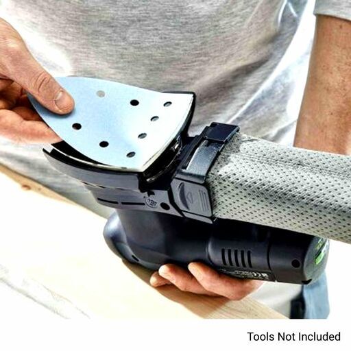 Festool STF DELTA/9 P120 GR/10 (577540) 10-Pack 100mm (4") P120 DELTA Granat Abrasive Sheets – image 3