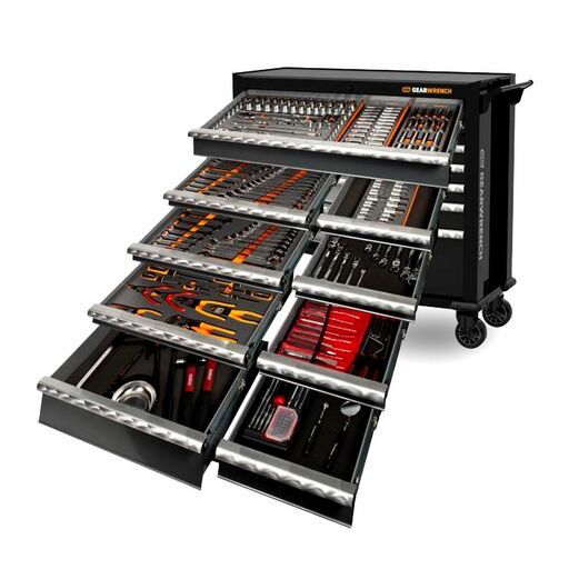 GEARWRENCH 77007 313pce Combination Tool Kit With 11 Drawer Roller Cabinet