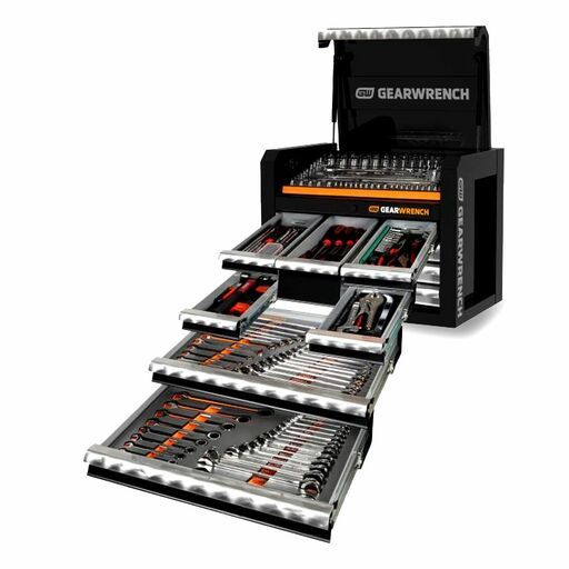 GEARWRENCH 77019 251 Piece Combination Tool Kit + 28" Tool Chest