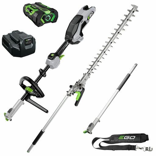 EGO MHT2021E-X 56V Power+ Brushless Li-ion Multi-Tool Pole Edge Trimmer Kit with Upgraded Power Head
