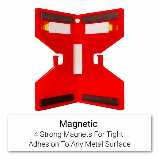 Xtorque XPPL01 Red Poly Pipe & Post Level – image 3