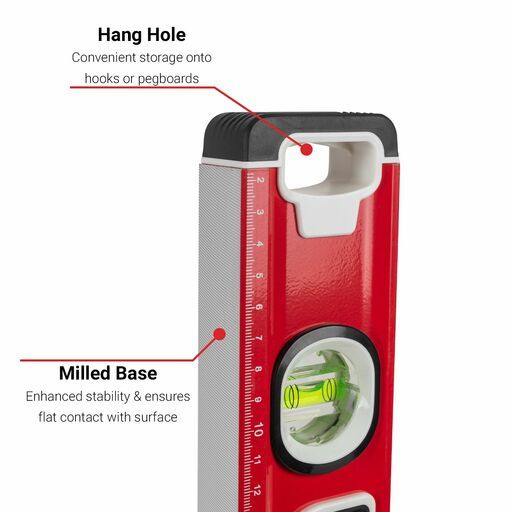 Xtorque XTR80 800mm Red Trade Spirit Level – image 5