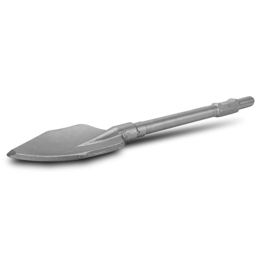 Techsmart T560HSC 560mm x 135mm 30mm Hex Shank Pointed Spade Chisel – image 5