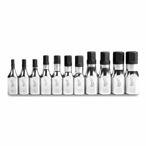 Milwaukee 48229543 11pce 3/8” Drive Metric Hex Bit Socket Set – image 5
