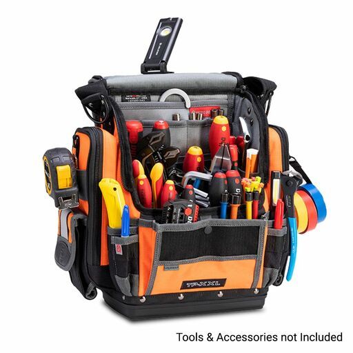 Veto Pro Pac VETOTPXXLHVO Extra Large Zippered Hi-Viz Orange Technician Tool Pouch – image 3