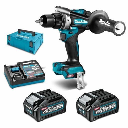 Makita DF001GM201 40V Max Li-ion XGT Cordless Brushless Driver Drill Combo Kit