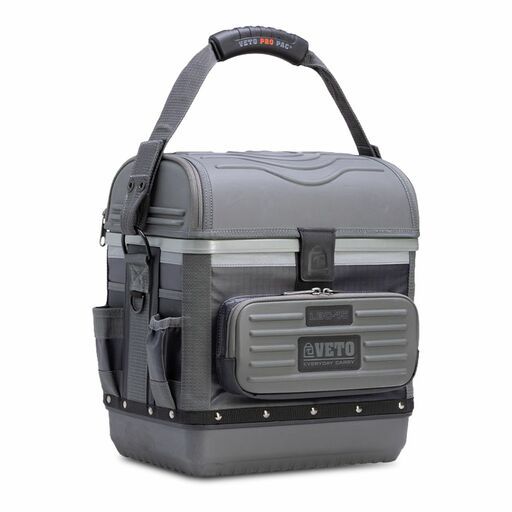 Veto Pro Pac VET OLBC-15 Carbon Large Lunchbox Cooler with Expanded Storage