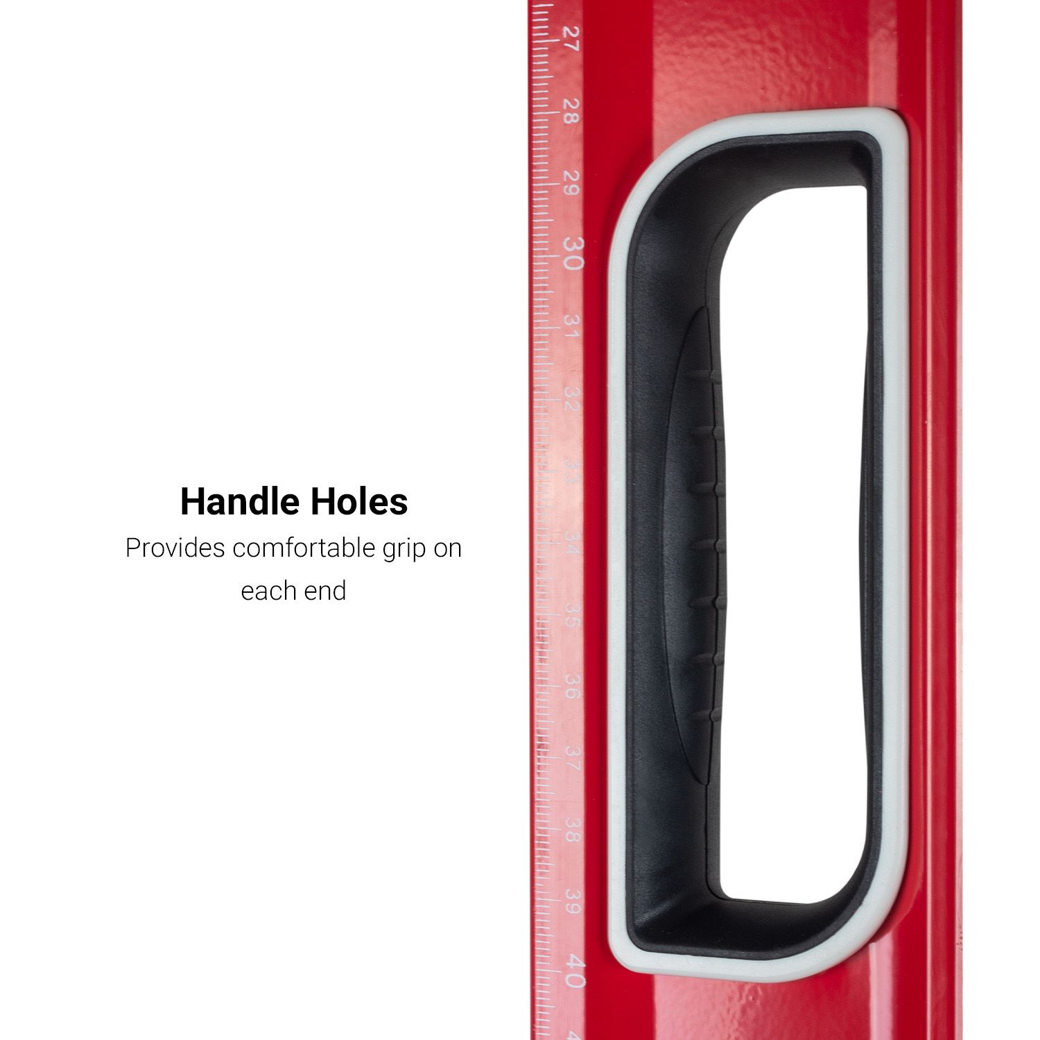 Xtorque XTR200 2000mm Red Trade Spirit Level – image 5