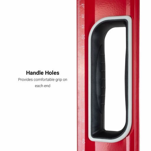 Xtorque XTR200 2000mm Red Trade Spirit Level – image 5