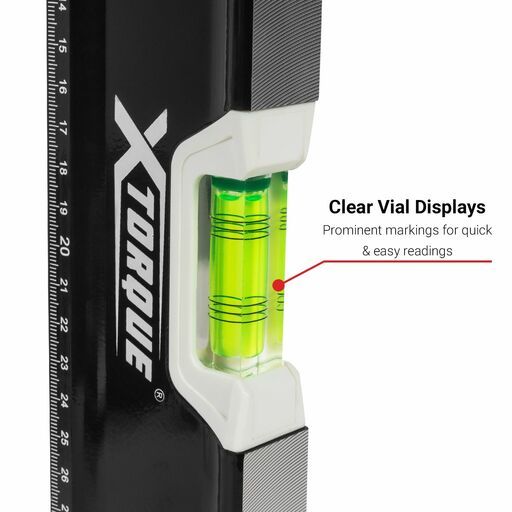 Xtorque XTB40M 400mm Black Magnetic Trade Spirit Level – image 4