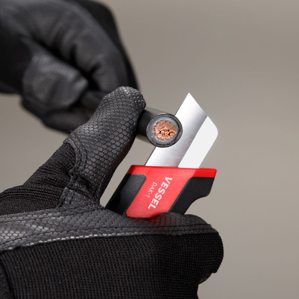 Vessel DAK-1 Electric Adjustment Red Knife Steel Blade – image 9