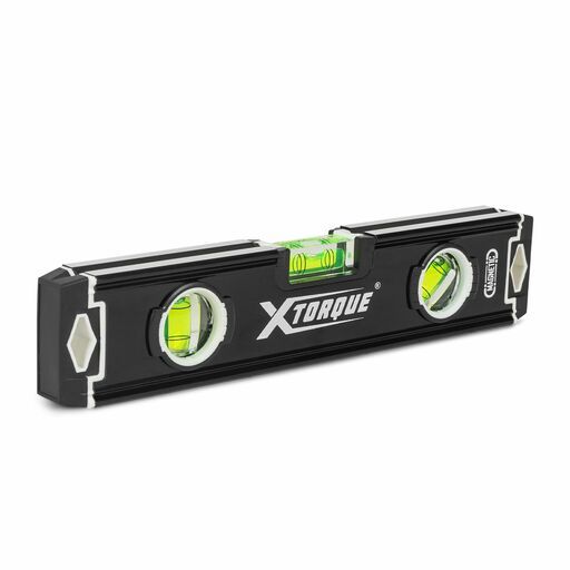 Xtorque XTORL23 230mm Black Magnetic Torpedo Level – image 2