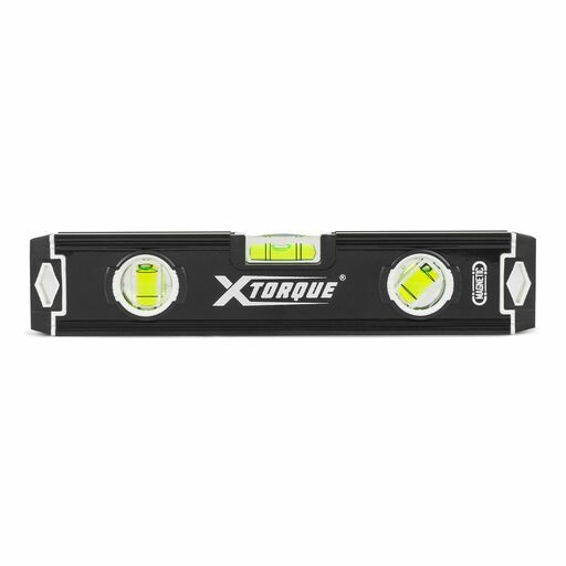 Xtorque XTORL23 230mm Black Magnetic Torpedo Level – image 3