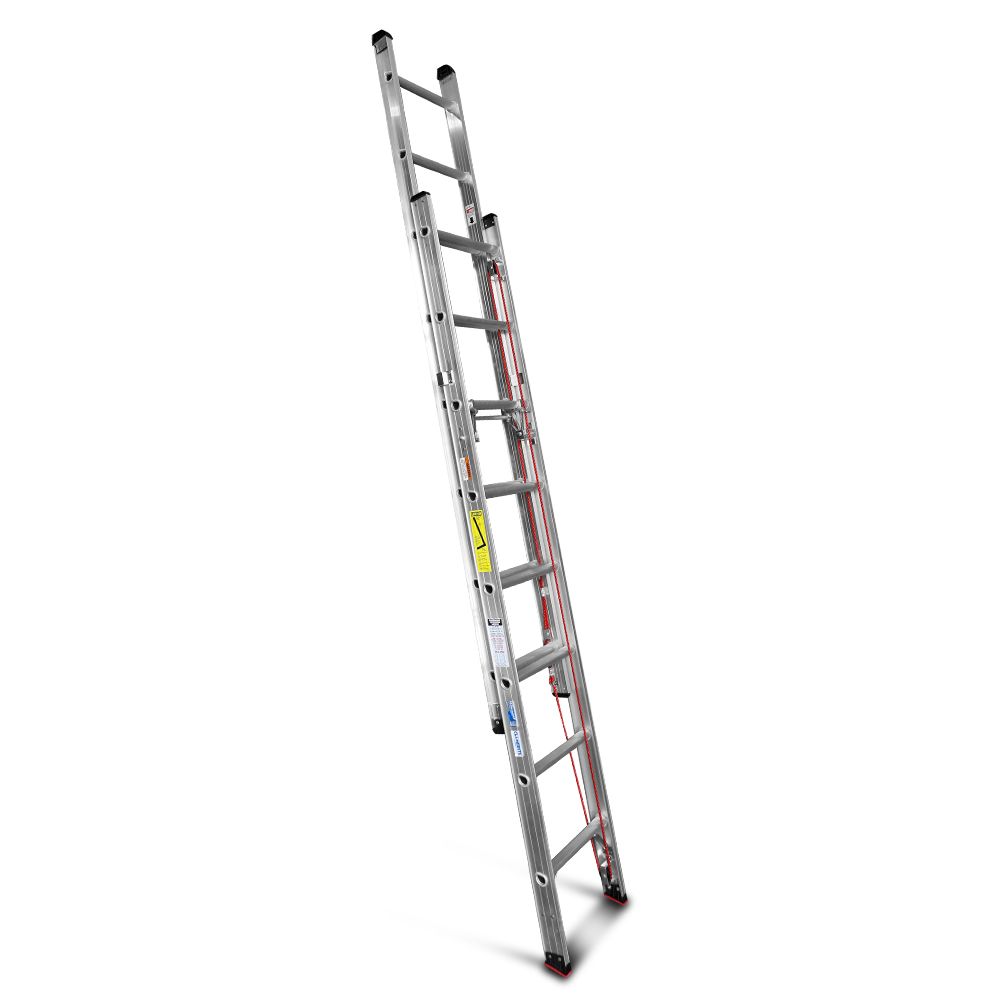 Climbrite CLA16 3-In-1 16 Step 2.56m-4.06m Aluminium Extension Ladder – image 1